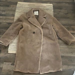 Beautiful faux fur coat...worn once!